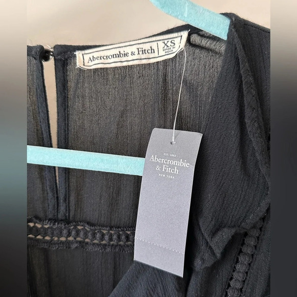 Abercrombie & Fitch Black Romper - Size XS - NWT - Picture 9 of 15